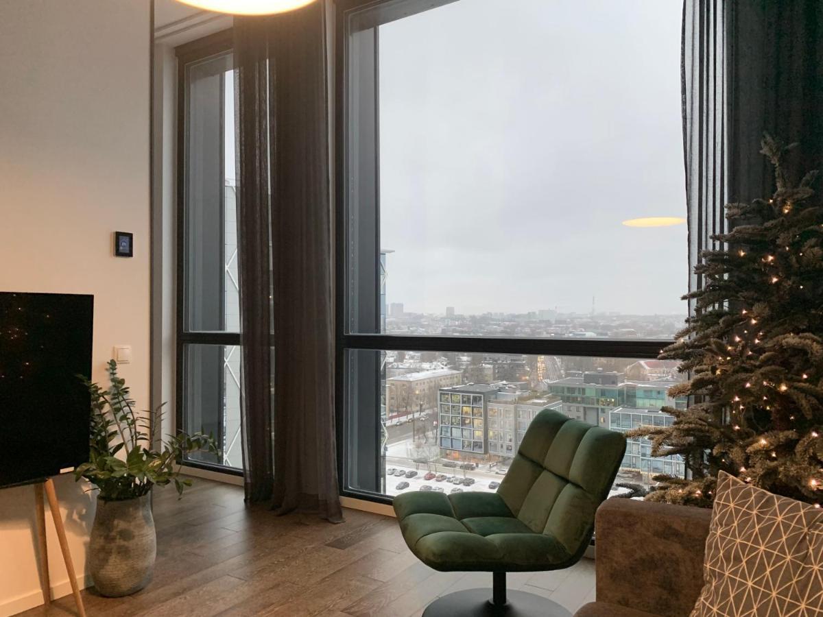 Orange Apartments Tower & Free Parking 탈린 외부 사진